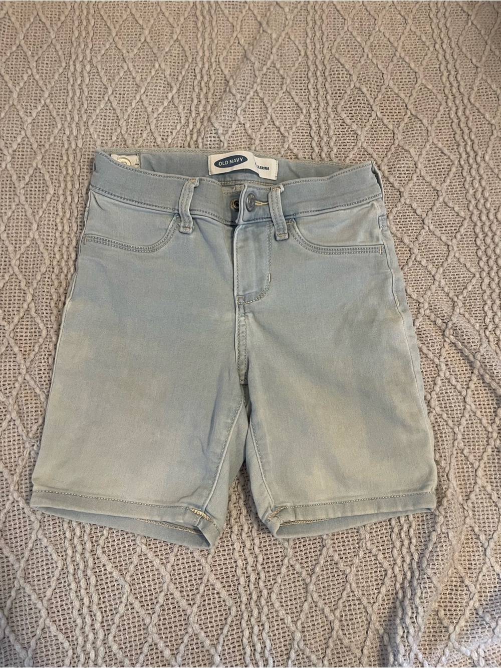 Old Navy Faded Light Blue Denim Shorts